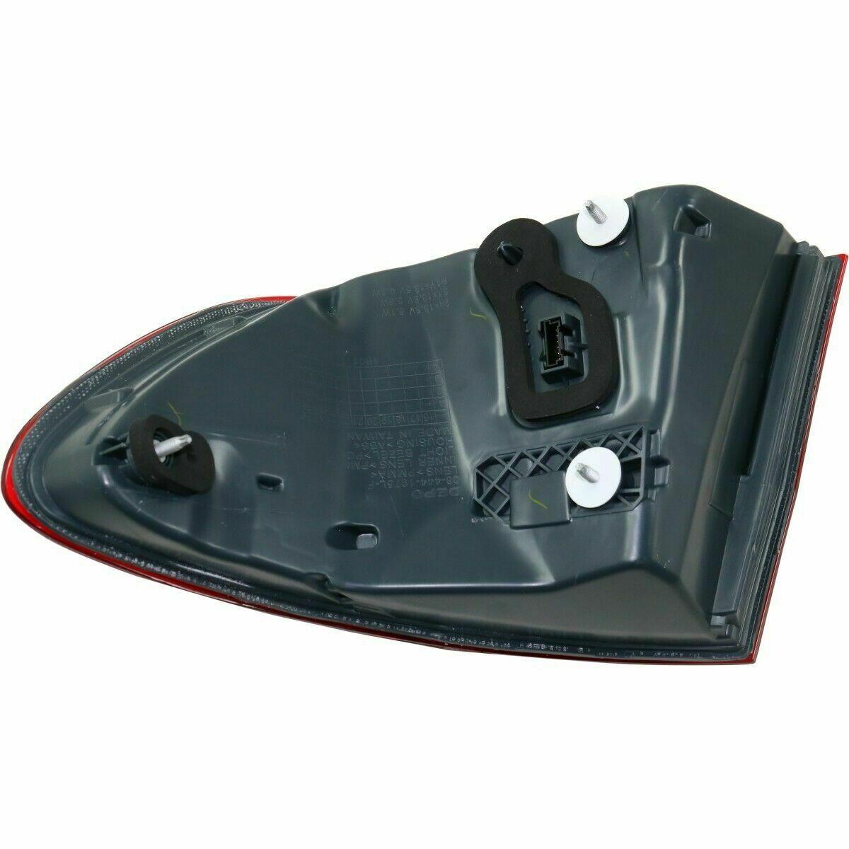 2014-2016 Bmw 5 Series Tail Lamp Driver Side Led , BM2804111. Side view of the replacement part.
