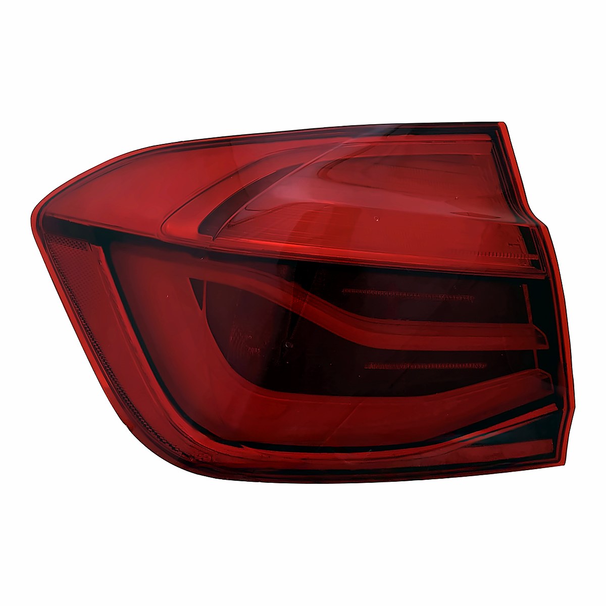 2016-2018 Bmw 3 Series Sedan Driver Side Tail Lamp, bm2804123. Front view.
