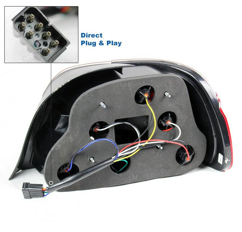 2001-2003 Bmw 5 Series Tail Lamp Driver Side Without Clear Lens , BM2818103. Designed for OEM alignment.