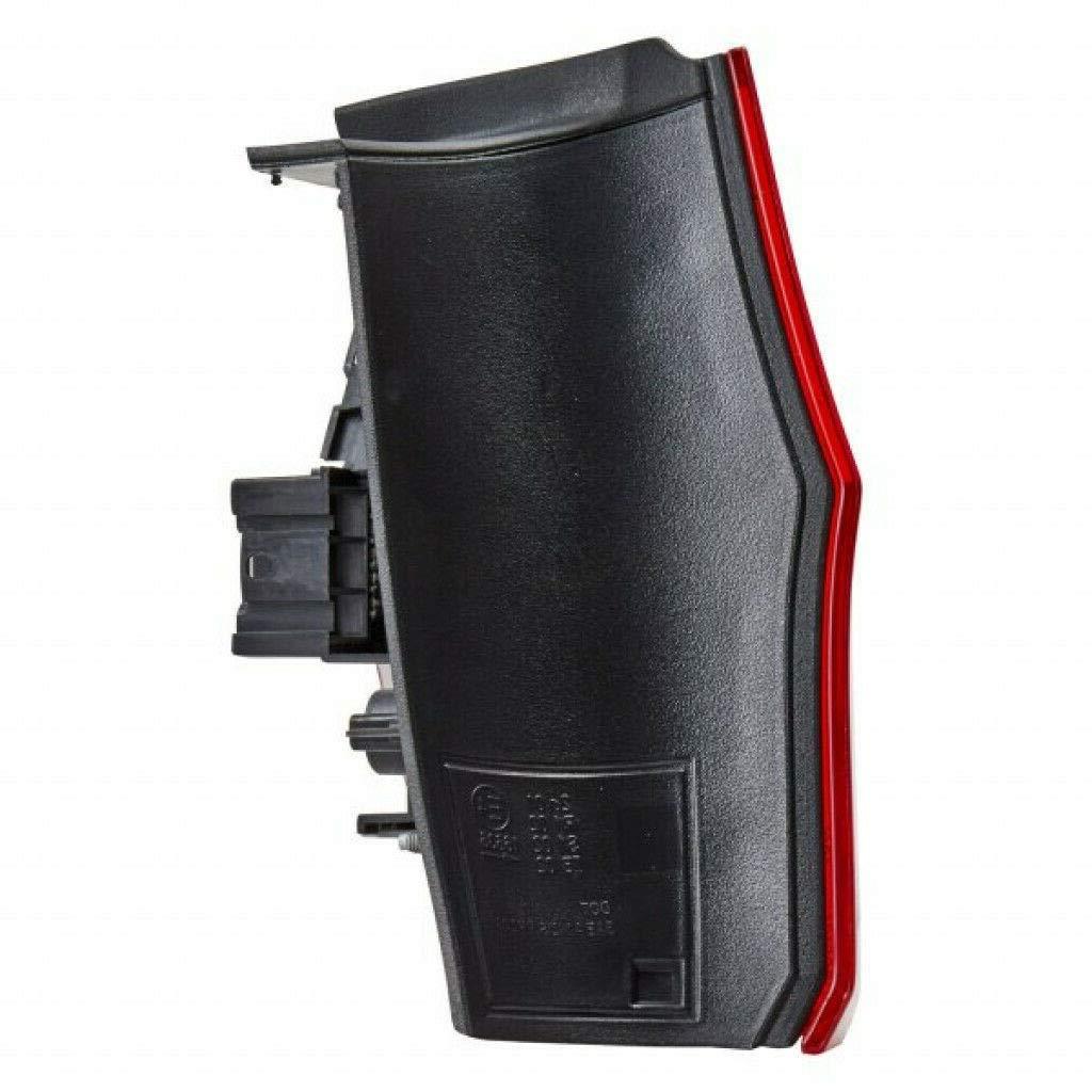 2009-2011 Bmw 3 Series Sedan Tail Lamp Passenger Side , BM2819114. Side view of the replacement part.