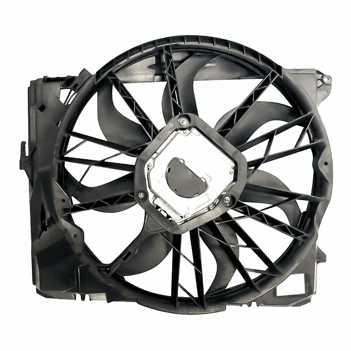 2008-2013 Bmw 1 Series Cooling Fan, bm3115109. Front view.