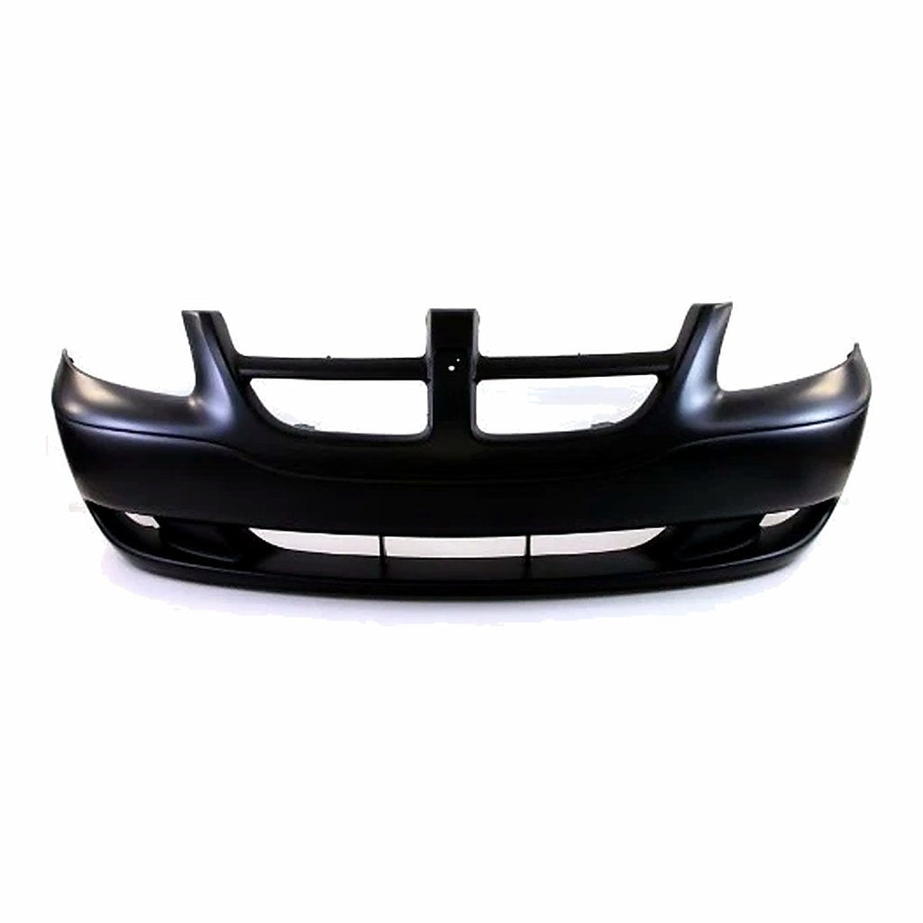 2001-2004 Dodge Caravan Front Upper Bumper Fr, ch1000327. Front view.