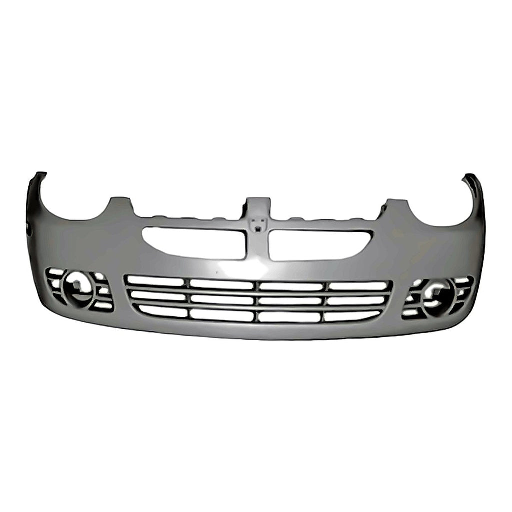 2003-2005 Dodge Neon Front Bumper Fr, ch1000378. Front view.