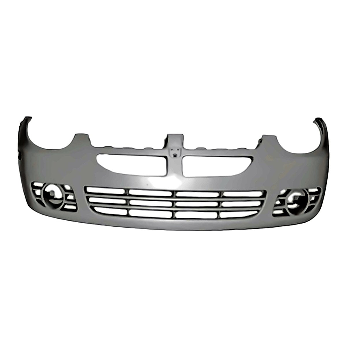2003-2005 Dodge Neon Front Bumper Fr, ch1000378. Front view.