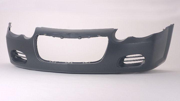 2004-2006 Chrysler Sebring Sedan Front Bumper , CH1000405. Installed view for reference.