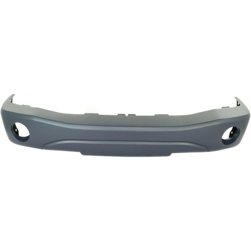 2004-2006 Dodge Durango Front Bumper Primed With Fog Lamp Hole , CH1000418. Exact fit for vehicle restoration.