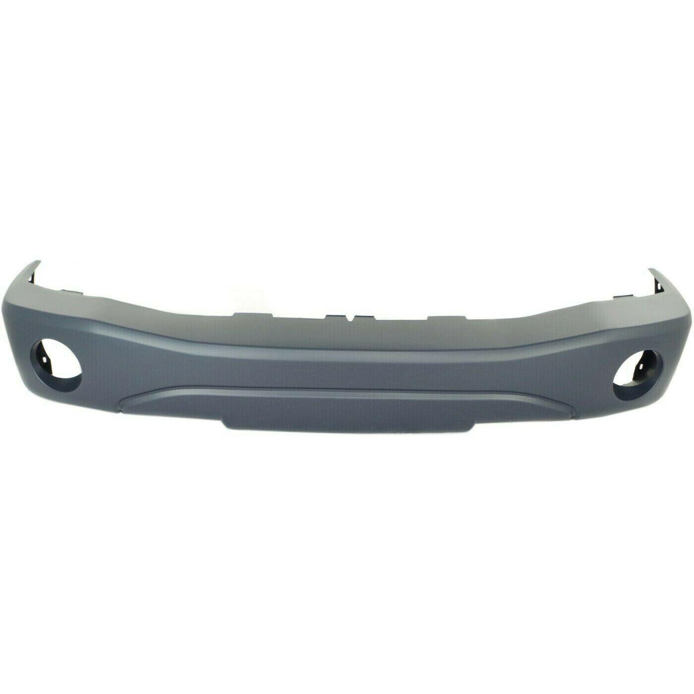 2004-2006 Dodge Durango Front Bumper Primed With Fog Lamp Hole , CH1000418. Exact fit for vehicle restoration.