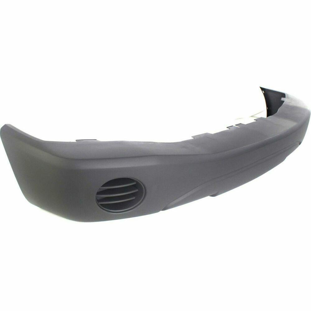 2004-2006 Dodge Durango Front Bumper Textured Without Fog , CH1000419. Installed view for reference.