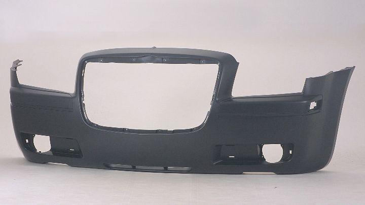 2005-2010 Chrysler 300 Front Bumper Primed 2.7L Without Fog , CH1000438. Direct fit for easy installation.
