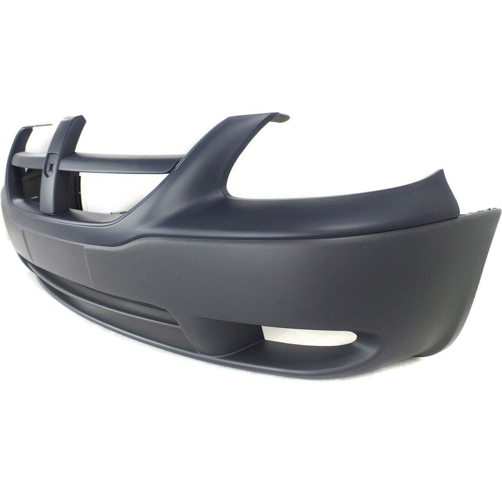 2005-2007 Dodge Caravan Front Upper Bumper , CH1000449. Factory-style replacement part.
