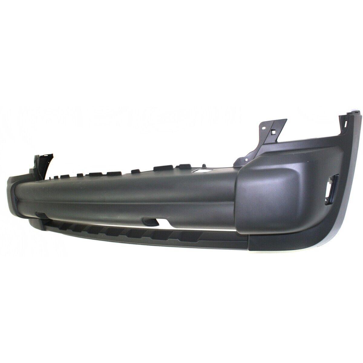 2005-2007 Jeep Liberty Front Bumper With Tow Hook Textured Dark Gray , CH1000454. OEM-style replacement.