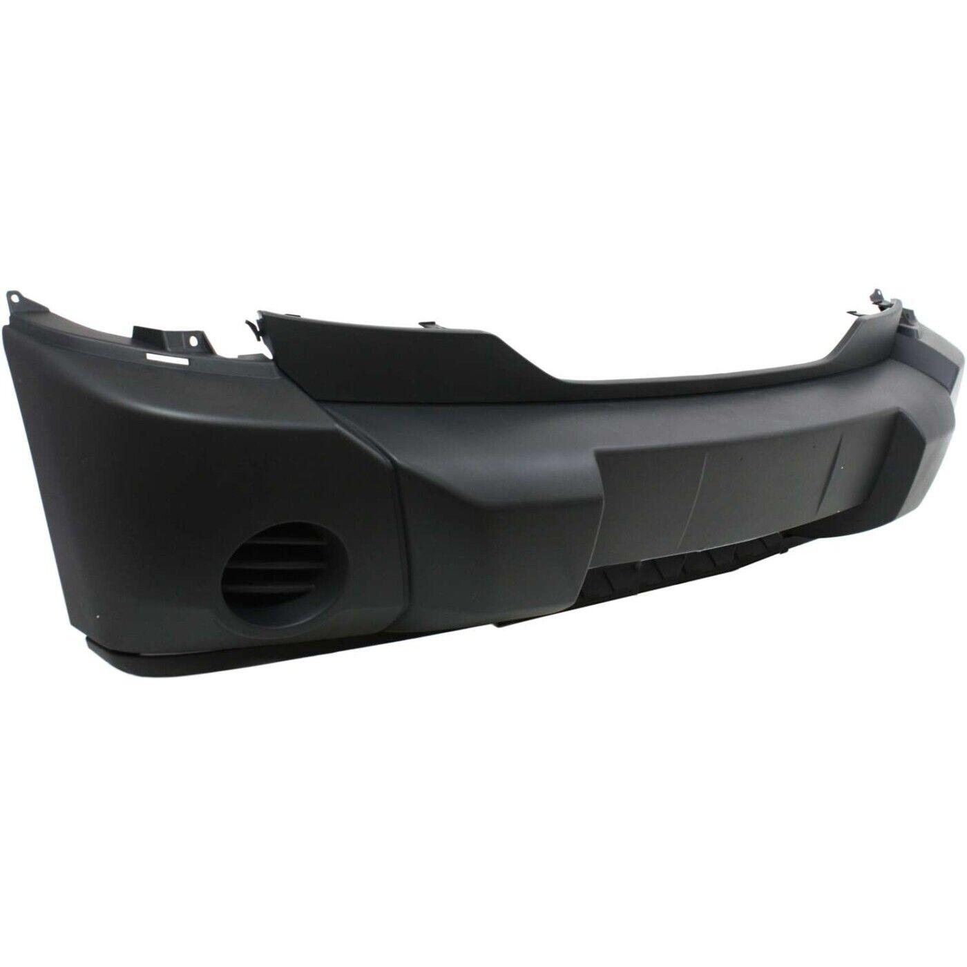 2007-2009 Dodge Nitro Front Bumper Black Without Fog Lamp Hole , CH1000886. Precision fitment for collision repair.