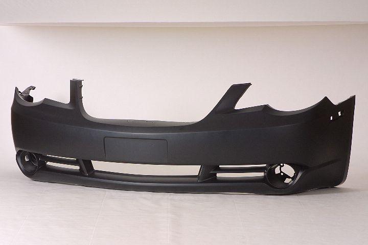 2007-2010 Chrysler Sebring Sedan Front Bumper Primed With Fog Lamp Hole , CH1000896. Designed for OEM alignment.