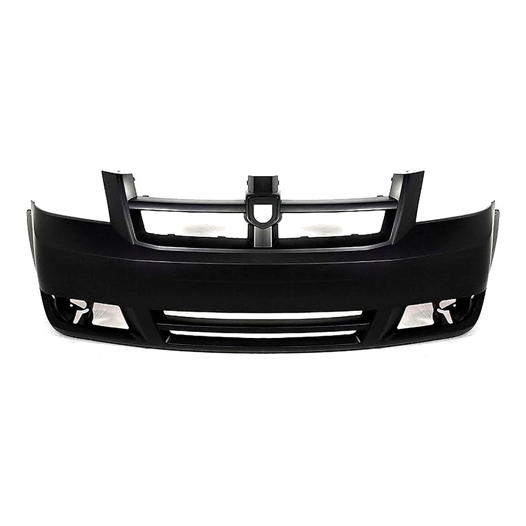 2008-2010 Dodge Caravan Front Bumper Fr, ch1000924. Front view.