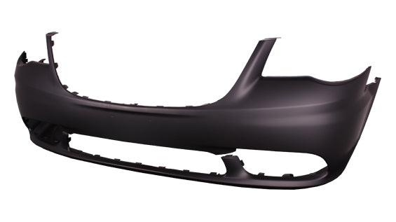 2011-2016 Chrysler TOWN COUNTRY Front Bumper Primed Without Washer Lamp Hole , CH1000990. High-strength and long-lasting.