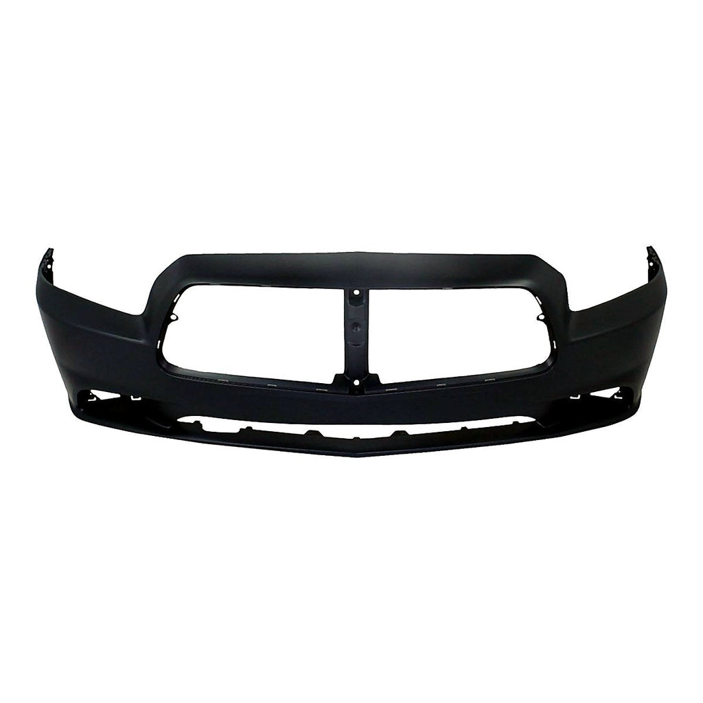 2011-2014 Dodge Charger Front Bumper Fr, ch1000993. Front view.
