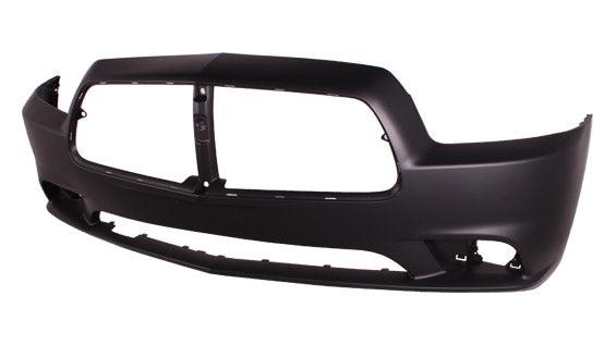 2011-2014 Dodge Charger Front Bumper , CH1000993. Angle view for visual reference.
