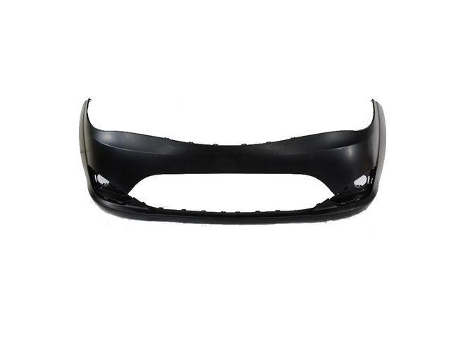 2017-2020 Chrysler Pacifica Front Bumper Primed With Fog Lamp Without Sensor , CH1000A27. Exact fit for vehicle restoration.