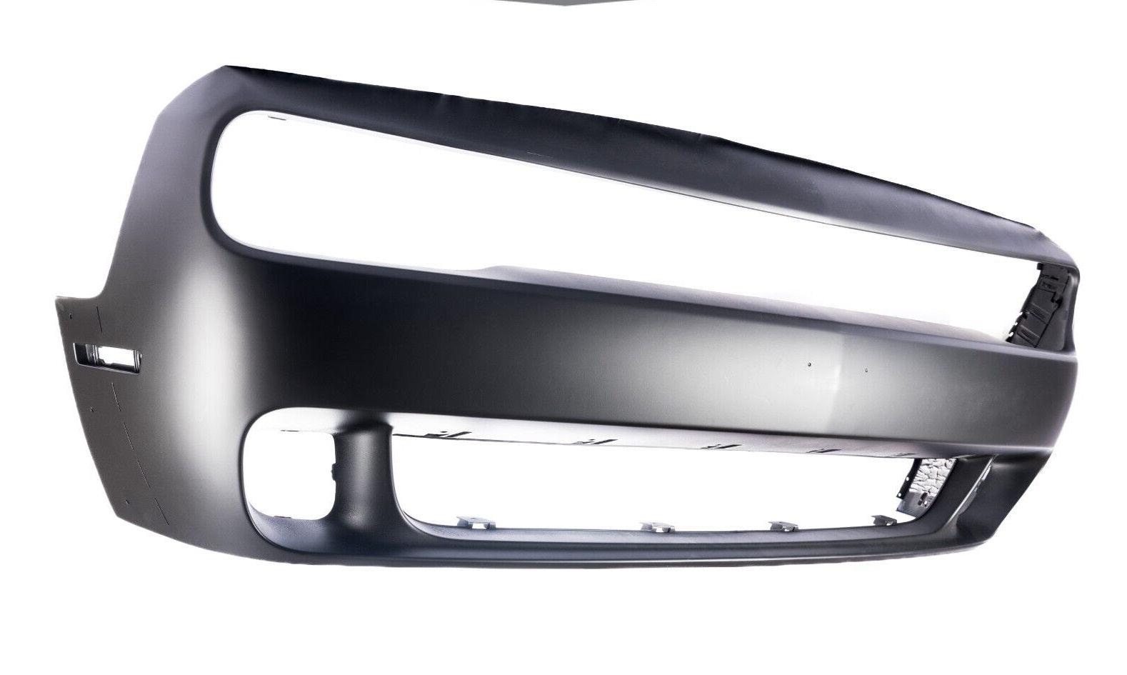 2018-2023 Dodge Challenger Front Bumper Primed With Wide Body , CH1000A41. Professional-grade auto body part.