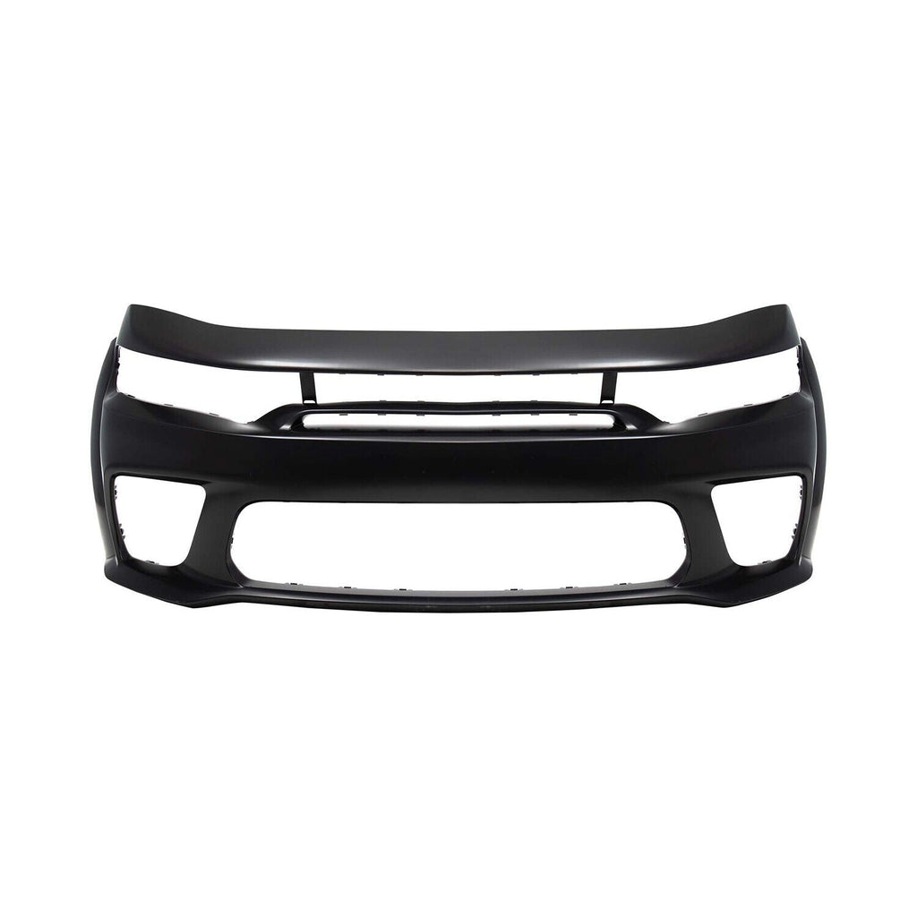 2020-2023 Dodge Charger Front Bumper Primed With Sensor Wide Body Models , CH1000A43. High-strength and long-lasting.