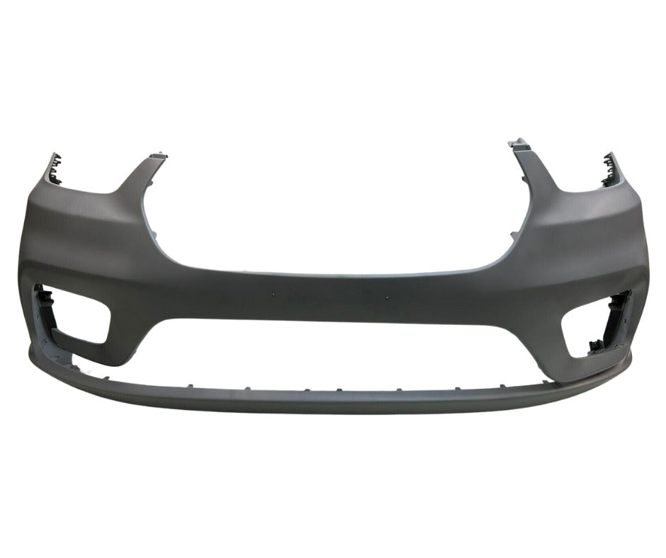 2021-2023 Chrysler Pacifica Hybrid Front Bumper Primed Without Park Assist Sensor , CH1000A47. Direct fit for easy installation.