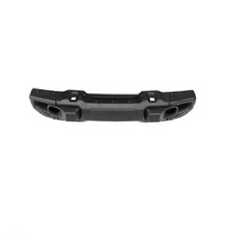 2018-2023 Jeep Wrangler Front Bumper Black Steel , CH1003121. OEM-style replacement.