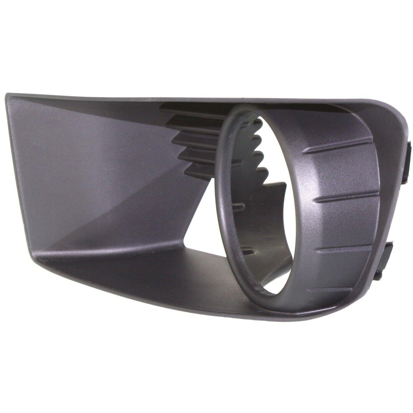 2007-2010 Dodge Caliber Fog Lamp Bezel Front Driver Side Matte-Black , CH1038116. Designed for OEM alignment.