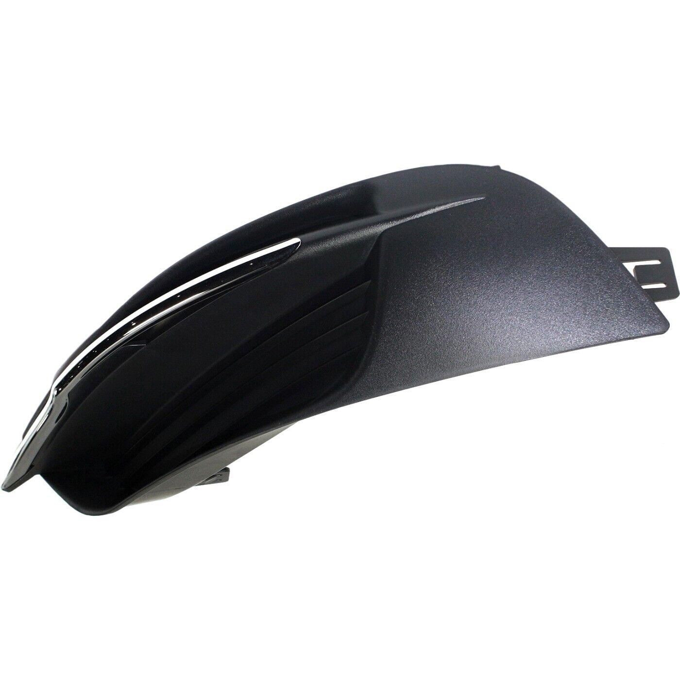 2011-2014 Chrysler 200 Convertible Fog Lamp Cover Front Driver Side With Chrome Moulding , CH1038123. Installed view for reference.
