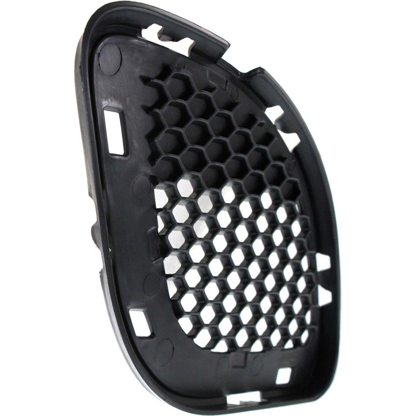 2012-2013 Jeep Grand Cherokee Grille Lower Driver Side Outer Matte-Black Srt-9 , CH1038136. Angle view for visual reference.