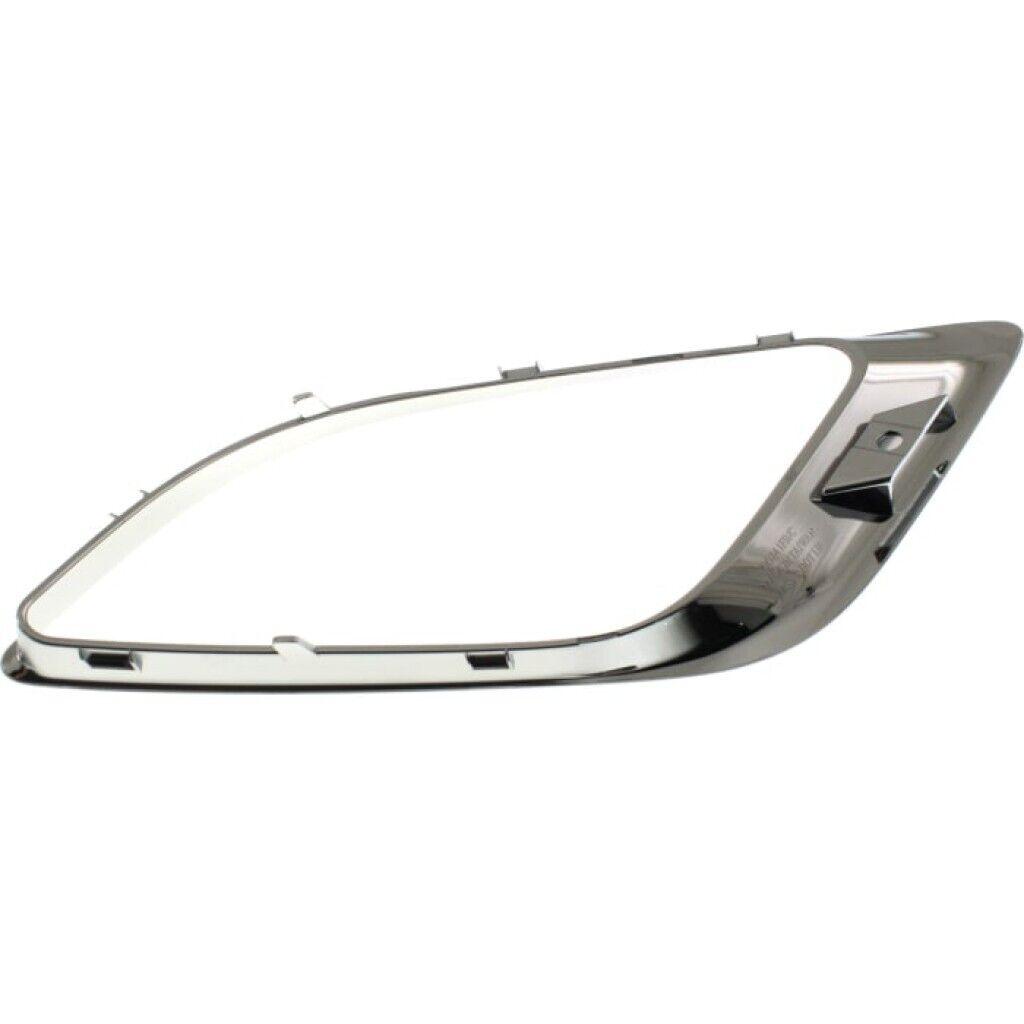 2016-2020 Dodge Durango Fog Lamp Trim Front Driver Side Platinum/Satin Nickel , CH1038182. Installed view for reference.