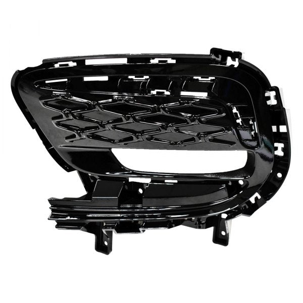 2021-2023 Chrysler Pacifica Grille Front Driver Side Gloss Black , CH1038216. Angle view for visual reference.