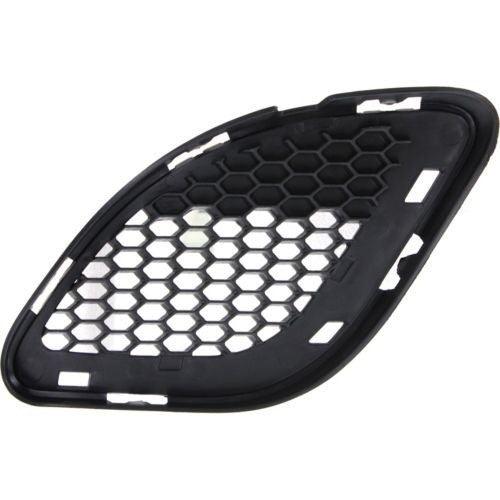 2012-2013 Jeep Grand Cherokee Grille Lower Passenger Side Outer Matte-Black Srt-9 , CH1039136. Precision fitment for collision repair.