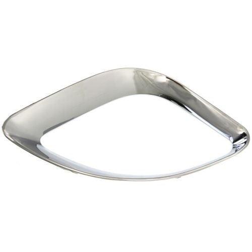 2012-2013 Jeep Grand Cherokee Grille Lower Moulding Passenger Side Outer Chrome Srt-11 , CH1039137. Durable and impact-resistant.