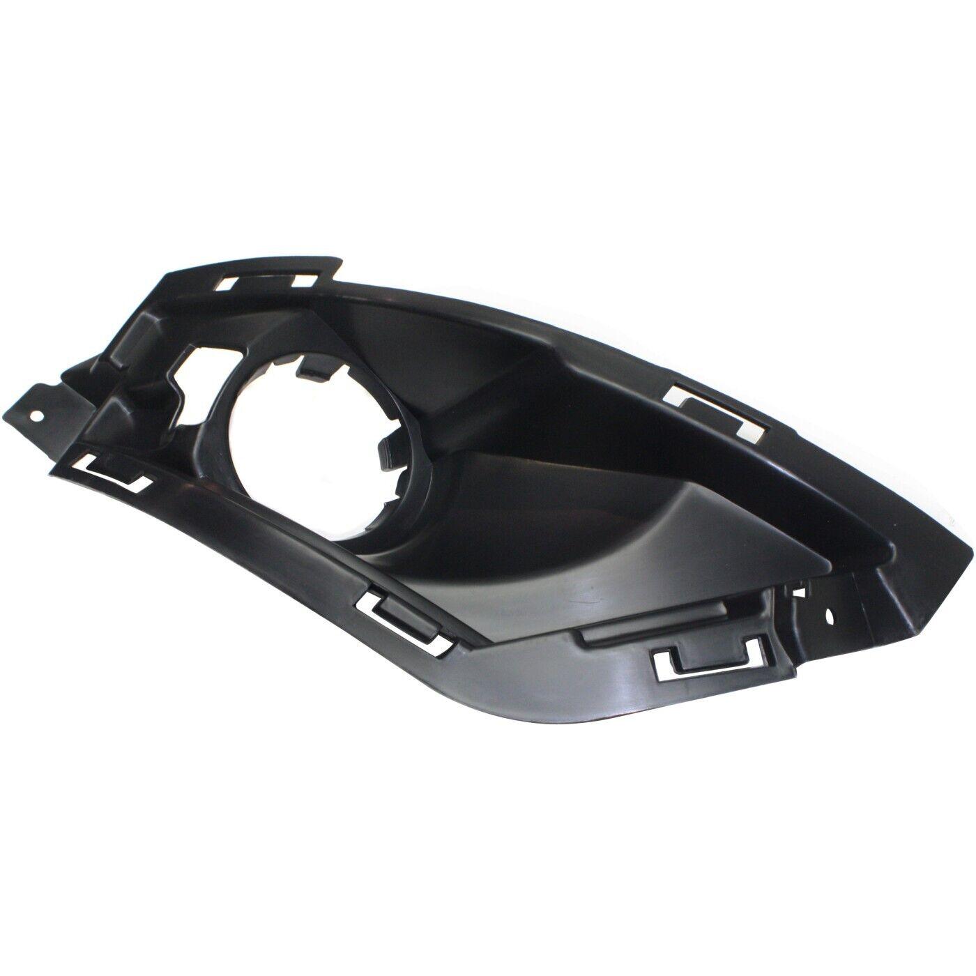 2015-2017 Chrysler 200 Sedan Fog Lamp Bezel Front Passenger Side Black Without Led Lamp , CH1039154. Durable and impact-resistant.