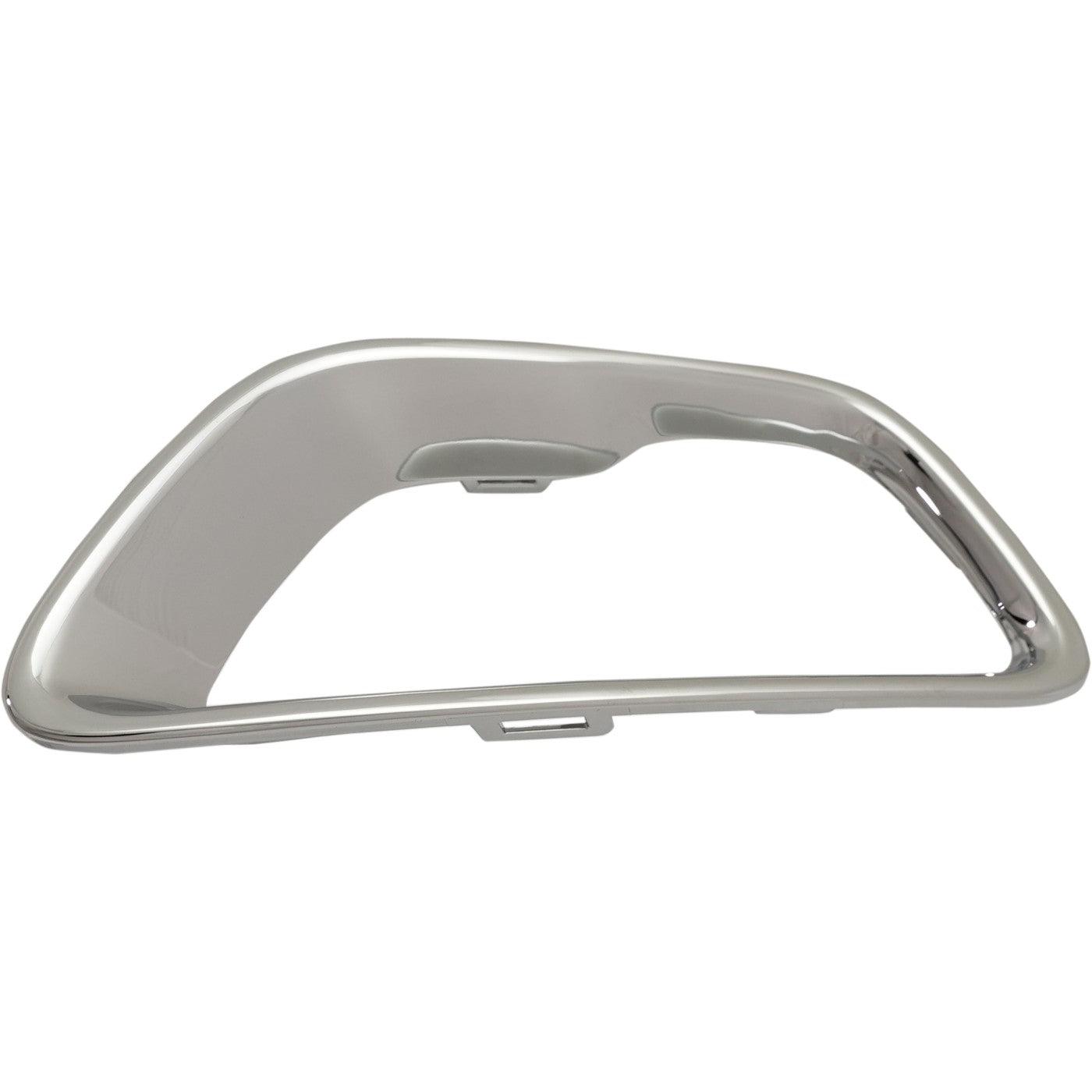 2017-2021 Jeep Grand Cherokee Fog Lamp Trim Front Passenger Side , CH1039200. Side view of the replacement part.