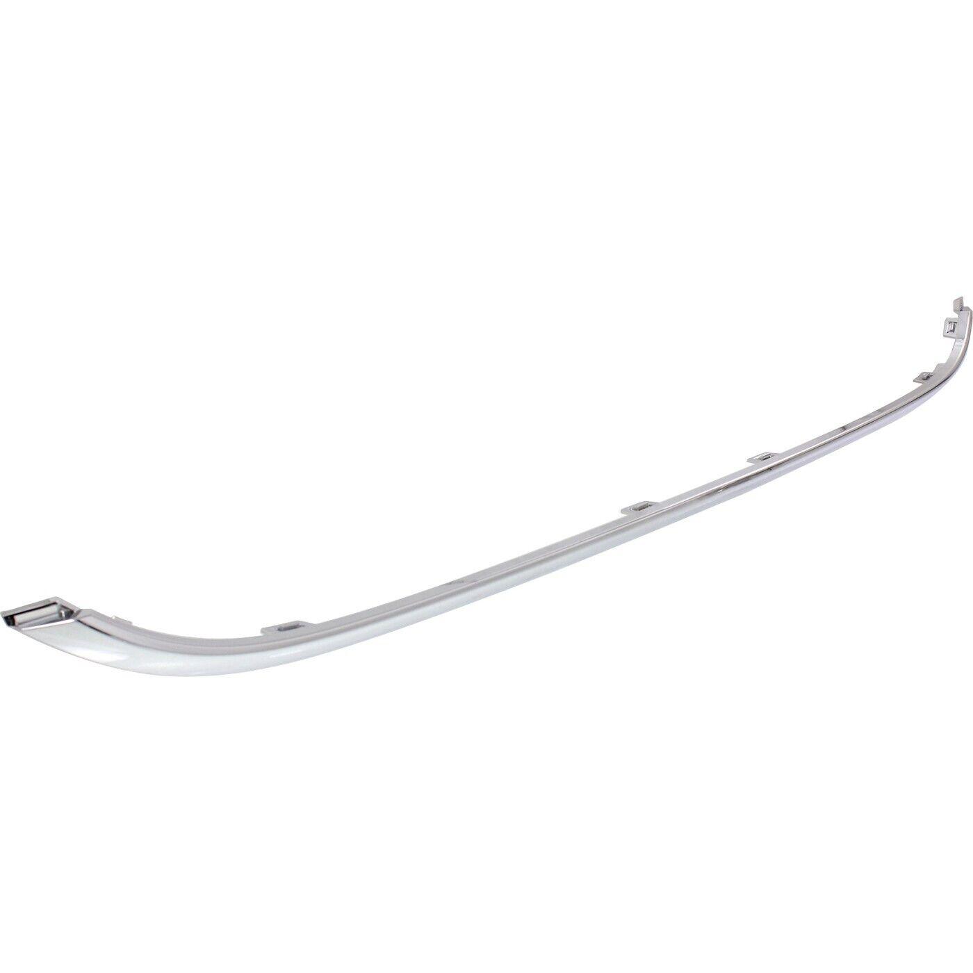 2015-2017 Chrysler 200 Sedan Bumper Moulding Front Upper Chrome , CH1044120. Factory-style replacement part.