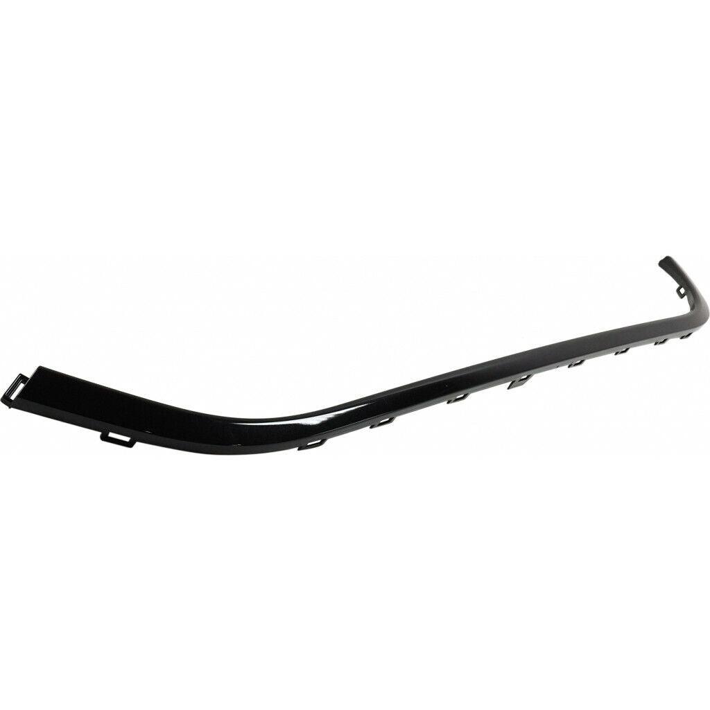2017-2020 Chrysler Pacifica Grille Moulding Upper Black With Fog Lamp , CH1044134. Side view of the replacement part.