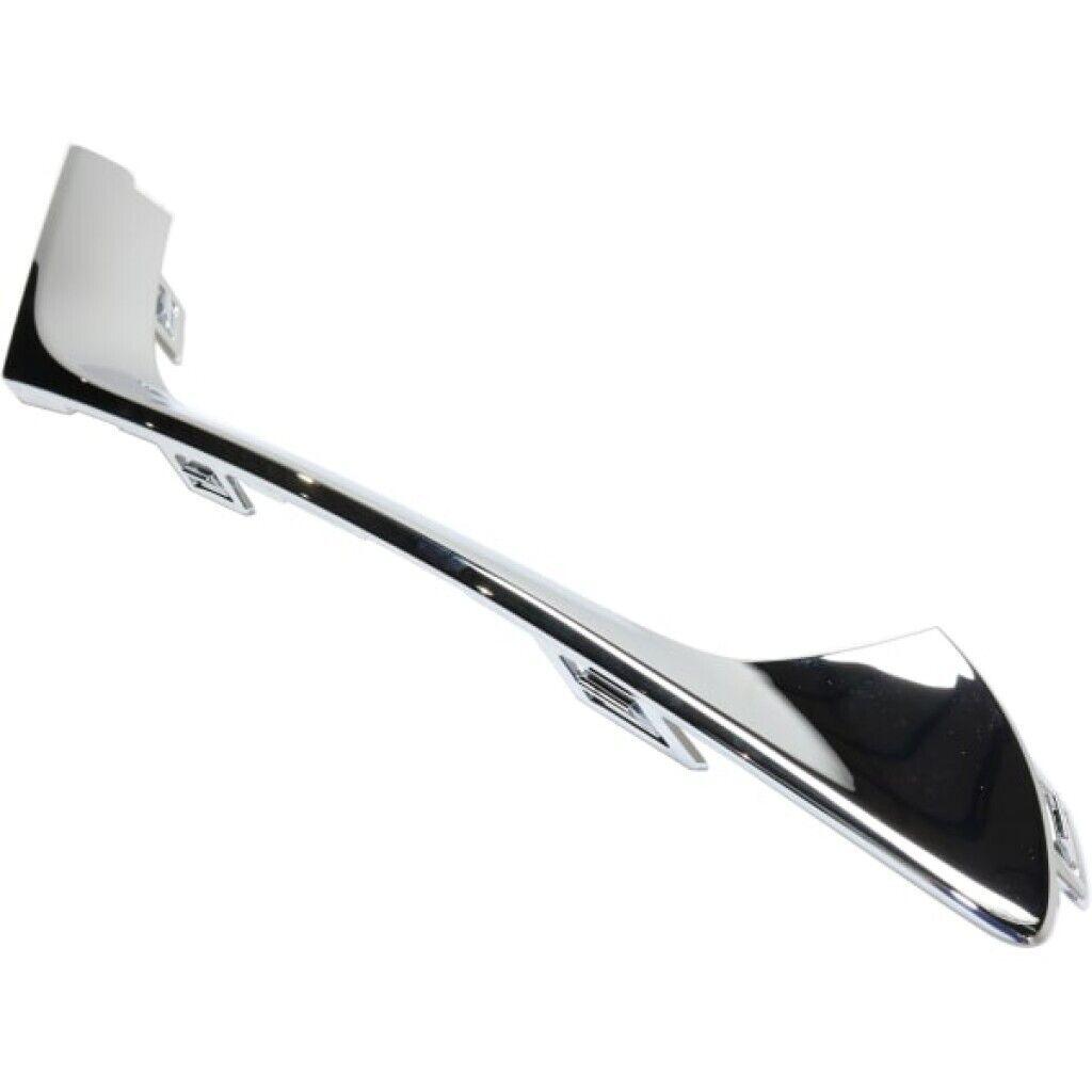 2015-2017 Chrysler 200 Sedan Fog Lamp Trim Front Driver Side Chrome , CH1046108. Factory-style replacement part.