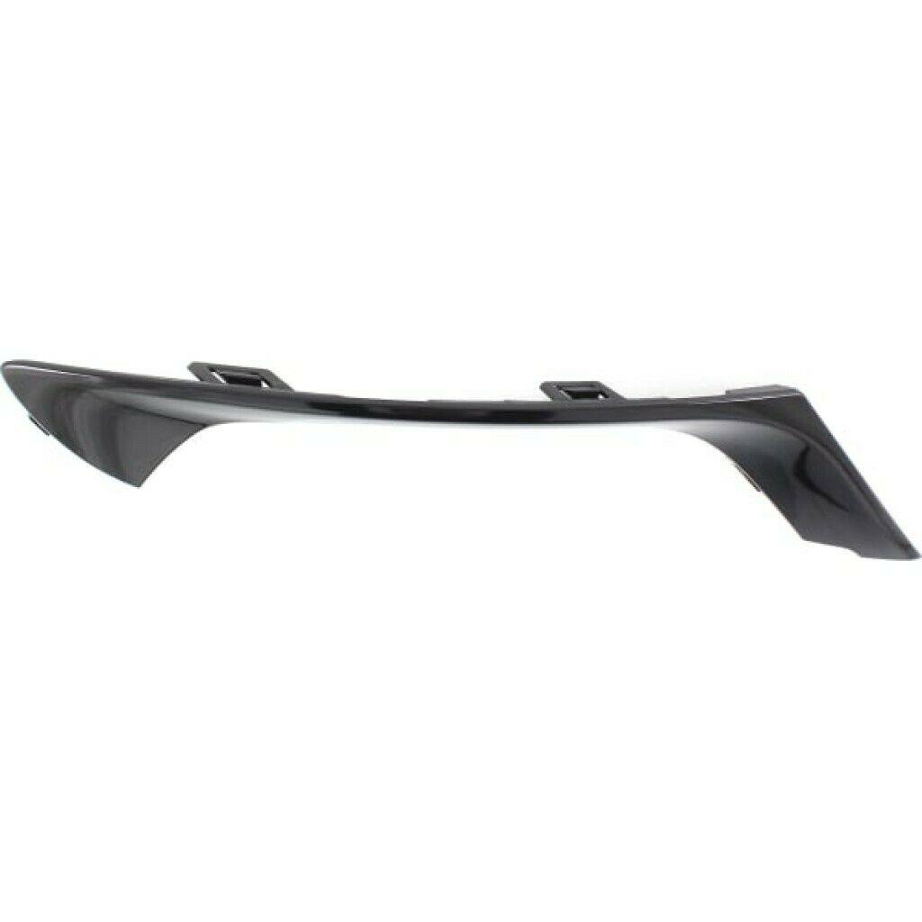2015-2017 Chrysler 200 Sedan Fog Lamp Trim Front Driver Side Gloss Black , CH1046109. Durable and impact-resistant.