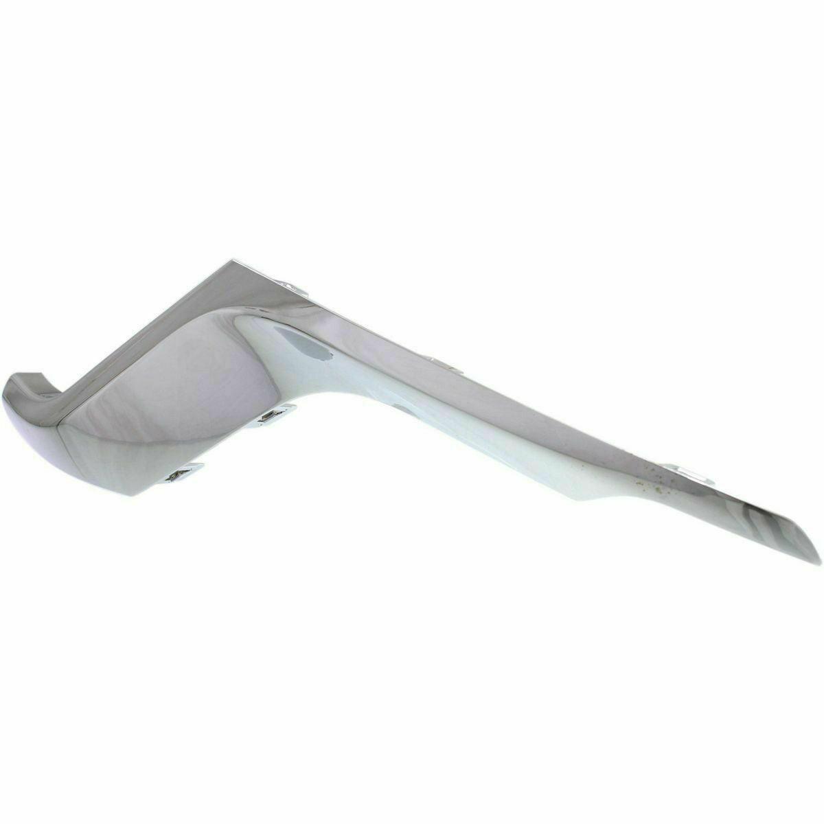 2014-2016 Jeep Grand Cherokee Bumper Moulding Front Passenger Side Chrome , CH1047104. Factory-style replacement part.