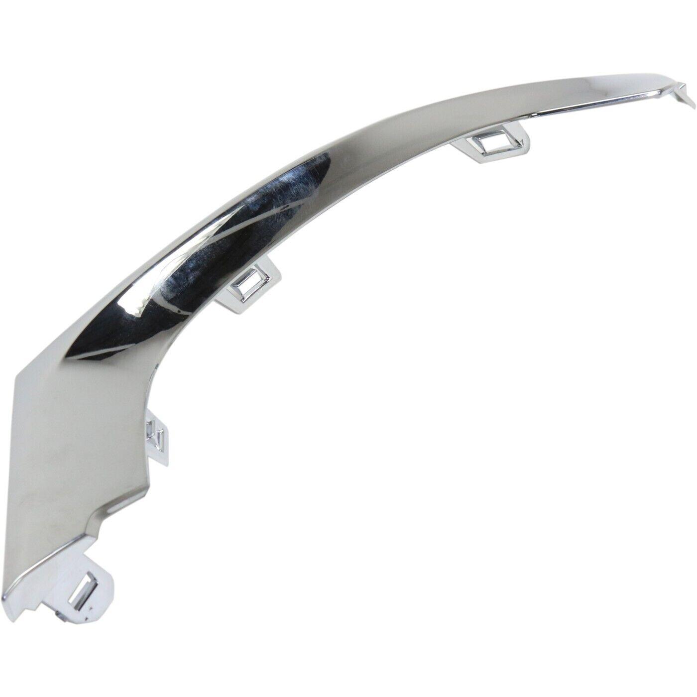 2015-2017 Chrysler 200 Sedan Fog Lamp Trim Front Passenger Side Chrome , CH1047108. Direct fit for easy installation.