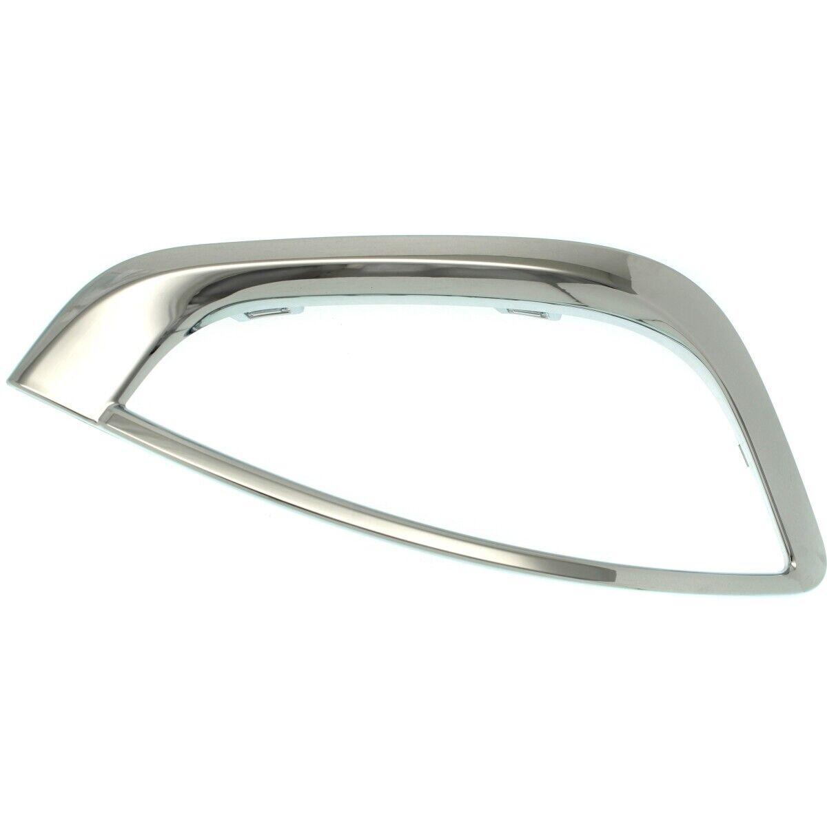 2017-2020 Chrysler Pacifica Fog Lamp Trim Front Passenger Side Chrome , CH1047115. OEM-quality exterior component.