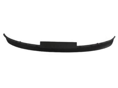 2007-2009 Dodge Durango Valance Front Black , CH1090131. Factory-style replacement part.