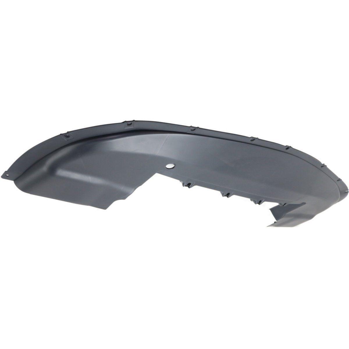 2008-2010 Chrysler Sebring Convertible Valance Front Matte-Black , CH1095117. Designed for OEM alignment.