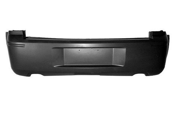 2005-2008 Dodge Magnum Rear Bumper Primed With 1 Exhaust , CH1100410. Designed for OEM alignment.