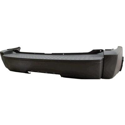 2007-2009 Dodge Nitro Rear Bumper Matte-Black With Trailer Hitch Hole , CH1100880. High-strength and long-lasting.