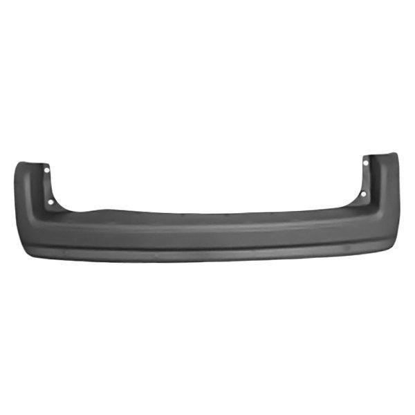 2008-2010 Chrysler TOWN COUNTRY Rear Bumper Primed With Sensor Hole Without Mldg Hole , CH1100907. Replacement part ready for install.