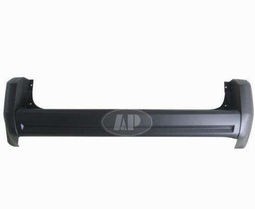 2008-2010 Dodge Caravan Rear Bumper Primed Without Sensor Hole , CH1100908. Durable and impact-resistant.