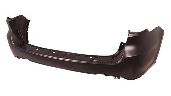 2011-2023 Dodge Durango Rear Bumper Primed Without Sensor/Blind Spot , CH1100958. Angle view for visual reference.