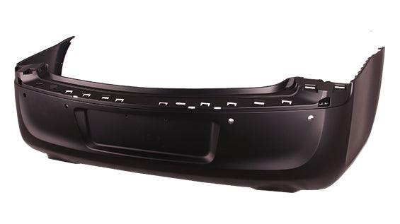 2011-2014 Chrysler 300 Rear Bumper Primed With Sensor Hole , CH1100967. Designed for OEM alignment.